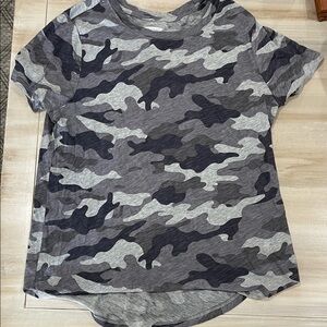 Old Navy Gray Camo Kids T-Shirt